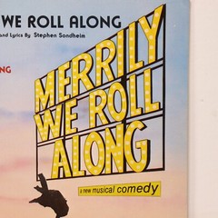 Merrily We Role Along Vocal Selection Songbook Sheet Music Score 1981 Revelation