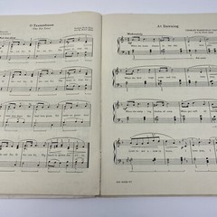 1954 Highlights of Familiar Music for Piano Theodore Presser Co. Songbook Sheet