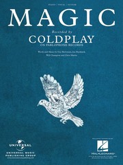 Magic Song by Coldplay for Piano Vocal Sheet Music Guitar Chords Lyrics