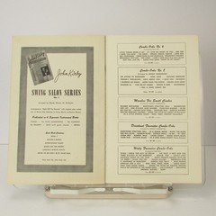 Combo-Orks No. 7 Songbook Bb Book Trumpet Clarinet Tenor Sax Robbins Corp 1956