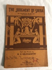 The Judgment of Sheba ~ An Operetta in One Act ~ For Female Voices