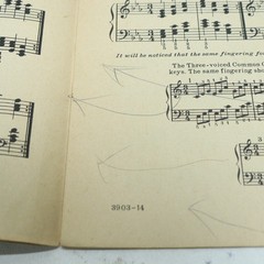 Chords and Arpegios for Piano Songbook Score Music Mastery Series 1902 T Presser