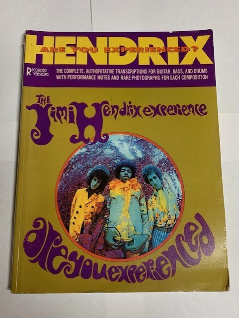 Jimi Hendrix – Are You Experienced Songbook Recorded Versions Transcriptions