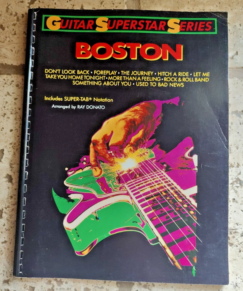 Guitar Superstar Series BOSTON Super Tab Notation GFO402 Don&rsquo;t Look Back