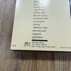 Songs of Johnny Cash Songbook Piano Guitar Vocal 1970 Paperback #JC101