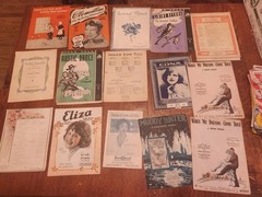 Lot of 220+ Antique Sheet Music Ranging 1920s 1930s 1940s Berlin
