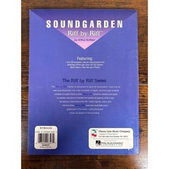 Soundgarden Riff by Riff Guitar Tablature Book Arthur Rotfeld Cherry Lane Music