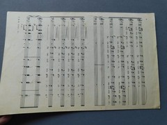 When Christ Was Born – 1954 sheet music – SATB Vocal & Organ – Stokowski – Carol