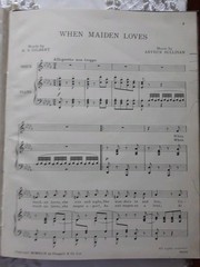 VOCAL GEMS FROM GILBERT & SULLIVAN – 1950 – 31 Pages- HARDBACK