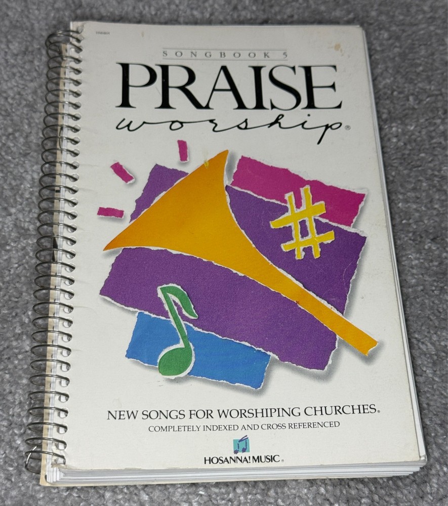 Praise Worship Songbook 5 Spiral Bound By Hosanna Music Indexed