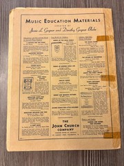 Sheet Music Sacred Music for Piano Solo 1924 Book Religion Church Vtg Antique