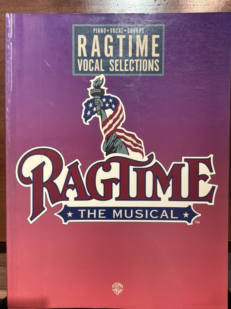 Ragtime Musical Vocal Selections Warner Bros 1998 Tony Make Them Hear You