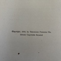 1916 Harmony Book For Beginners – 144 Pages – Antique Book Preston Ware Orem