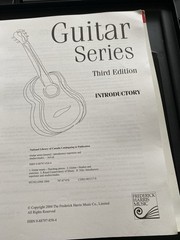 Introductory Guitar Studies Repertoire Studies/Etudes Sheet Music book 3rd Ed