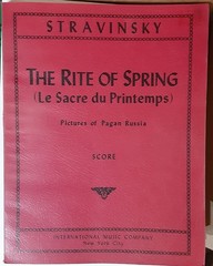 Rite of Spring Full Orchestra Score Igor Stravinsky International Music Company