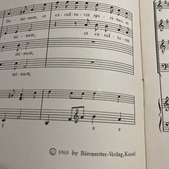 Johann Pachelbel Magnificat Religious Choral Vocal Music Book