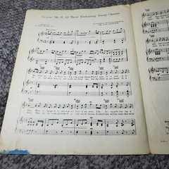 Believe Me If All Those Endearing Young CharMS Sheet Music P/V/G Morris