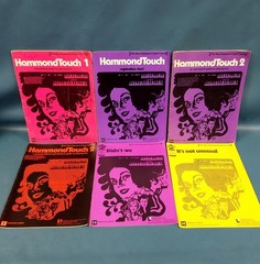 Hammond Touch 2 The New Hammond Organ Course Sheet Music + Books VTG &rsquo;70s