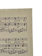 1952 Sheet Music STAR OF LOVE Fourth Edition John Lewis McDonald