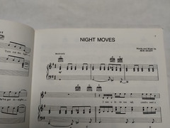 The Best of Bob Seger & The Silver Bullet Band 1982 Songbook Piano Voice Guitar