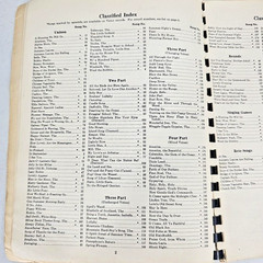 Silver Book Of Songs Accompaniment Piano Vocal Choir Songbook Music 1935 Vintage