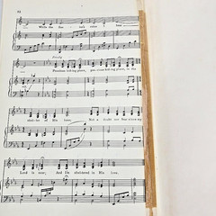 Vocal Trios Volume Three Sacred Songs Sheet Music Book Treble Choir 1966 Vintage