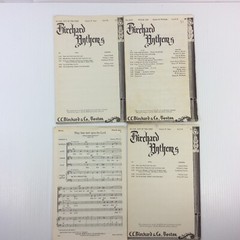 Choir Sheet Music Lot 5 Birchard Anthems Sacred Church Choral Octavo FD3 2627