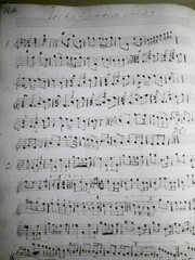 19th century Handwritten Music manuscripts – 66 pages – Quadrilles, etc
