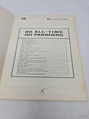 20 ALL TIME HIT PARADERS #58 CHRISTMAS SONGS c/Flat Solos And Duets MUSIC BOOK