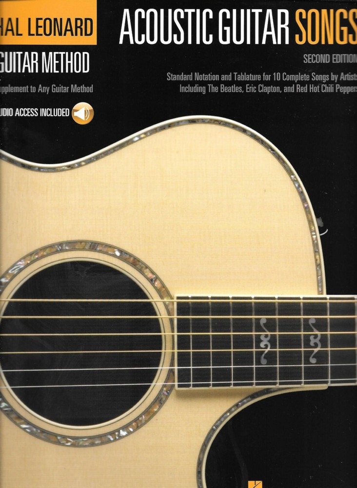 ACOUSTIC GUITAR SONGS 2ND EDITION, TOM PETTY, THE BEATLES, NIRVANA, NEW