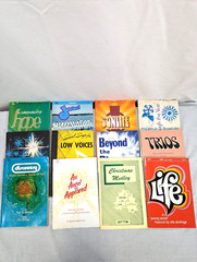 Vintage Gospel Songbooks Lot of 12 Various Titles Read Description