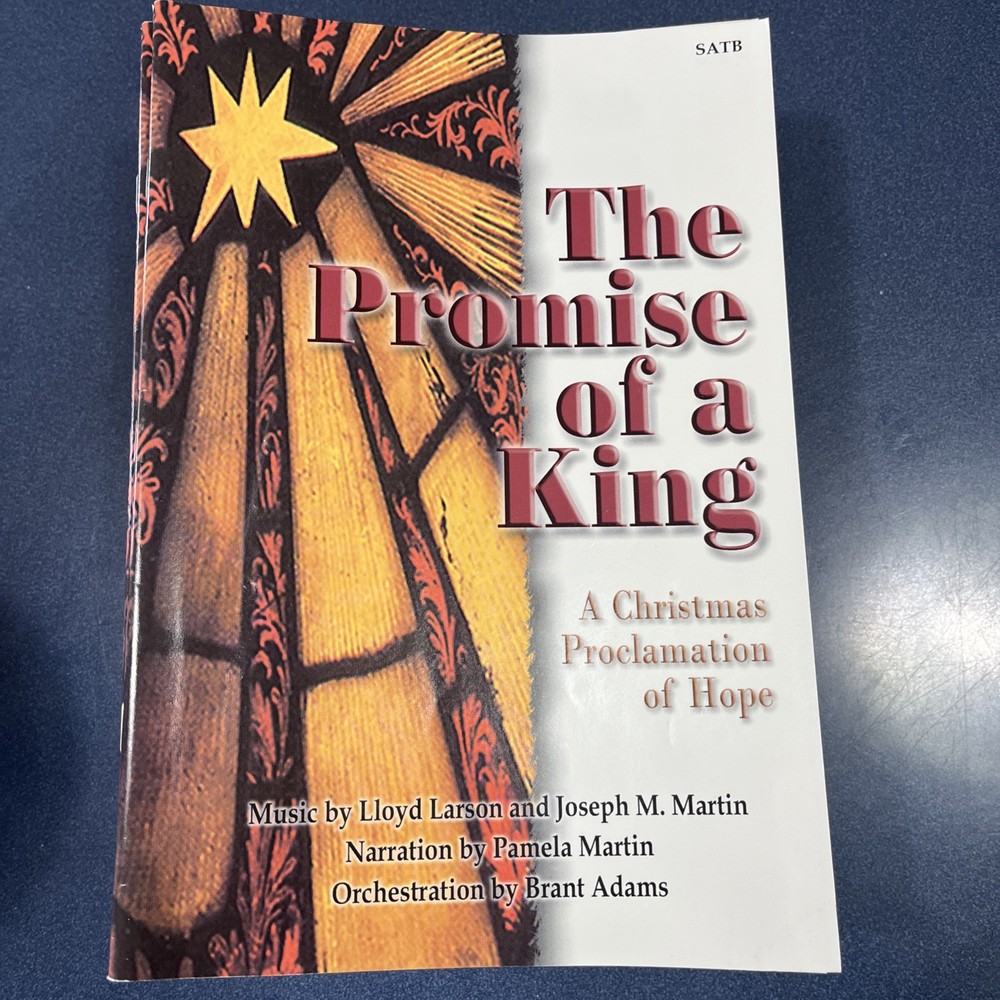 Lot of 21 Choral Music Books “The Promise Of A King” Christmas Cantata + CD