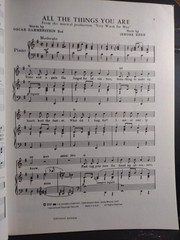Jerome Kern Songbook Best Of Piano Guitar Voice Gold Cover 144 Pages Excellent