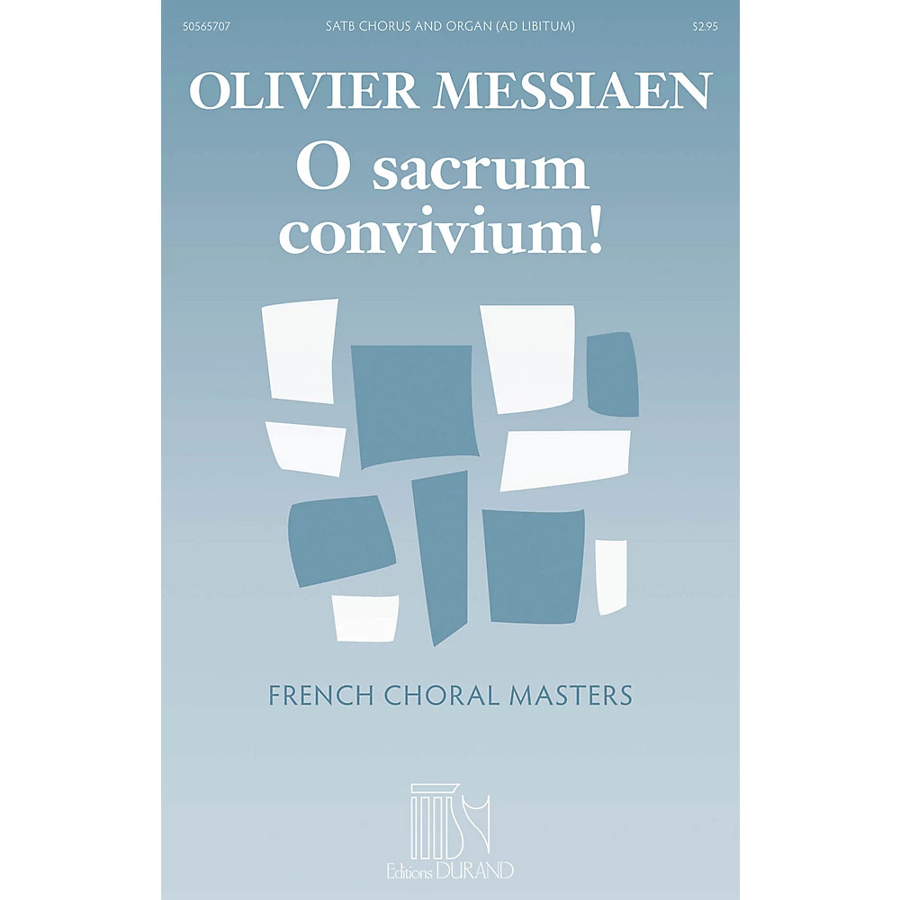 O Sacrum Convivium! (French Choral Masters Series) SATB by Olivier Messiaen