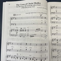 Lot Of 13 Choral Music Books “Power Medleys” Christian Songs