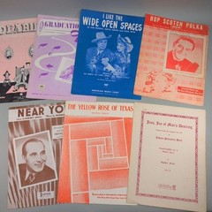 Vintage Piano Vocal Sheet Music Songbook Large Lot 89 Early 1900&rsquo;s to 1960&rsquo;s