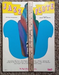 1972 JAZZ FLUTE w/Piano Accompaniment BIG-3 USA