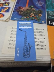 Saxophone SHEET MUSIC BOOK LOT Of 4 VINTAGE