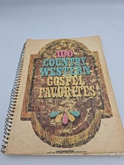 100 Country Western Gospel Favorites by Singspiration 1975 Music Song Book Piano