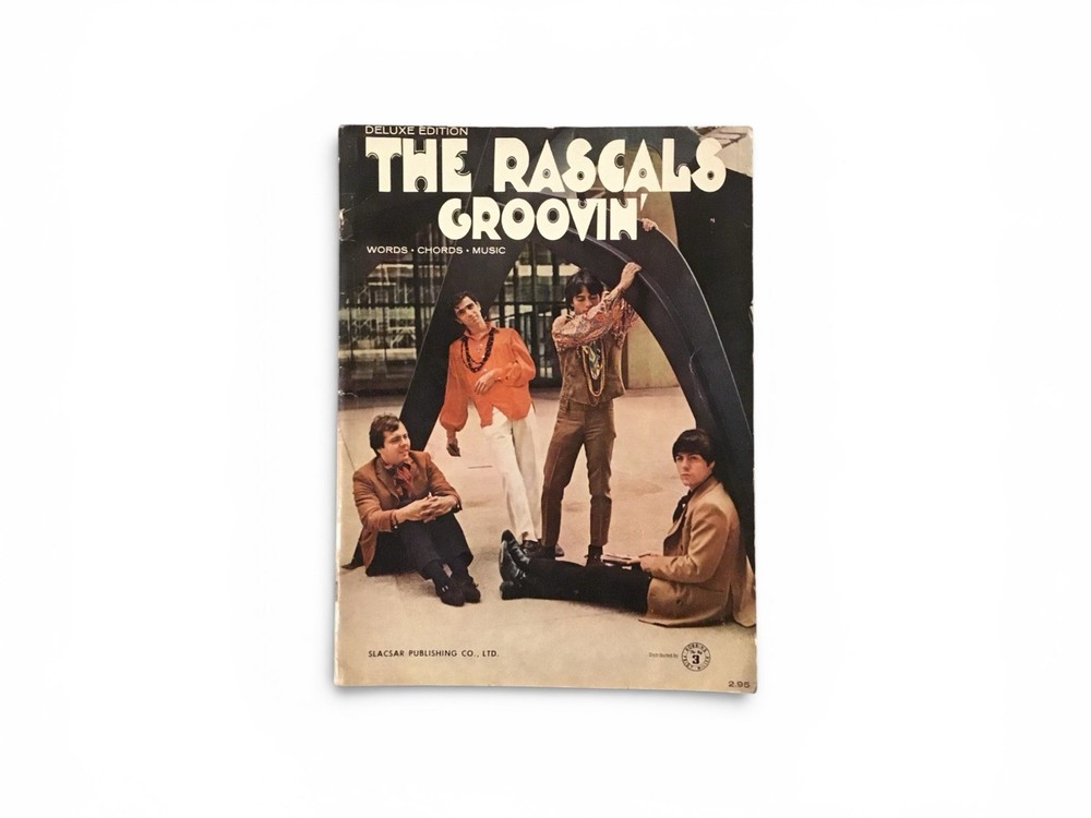 Vintage The Rascals Groovin Sheet Music Songbook Deluxe Edition