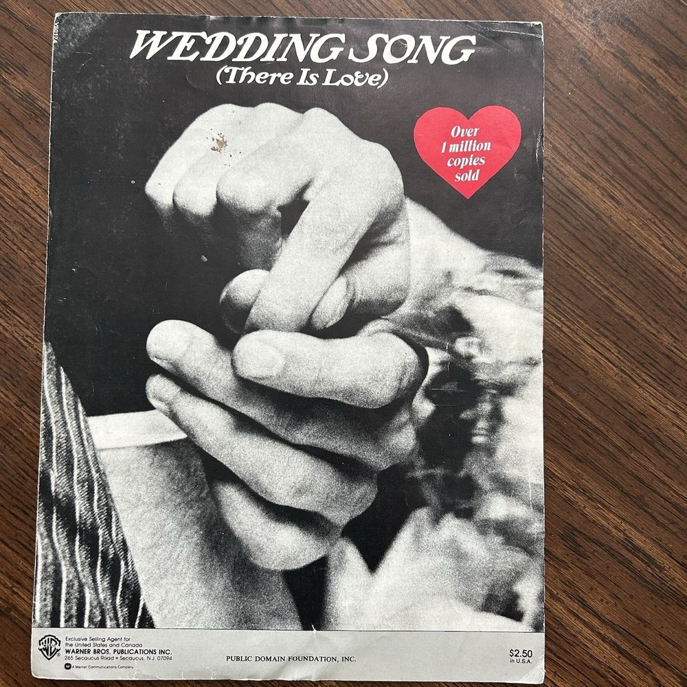 Wedding Song (There Is Love) – Peter Paul And Mary Vintage 1971 Folk Pop Wedding