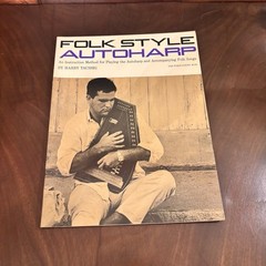 Folk Style Autoharp Harry Taussig 1967 Oak Publications Music Instruction Book