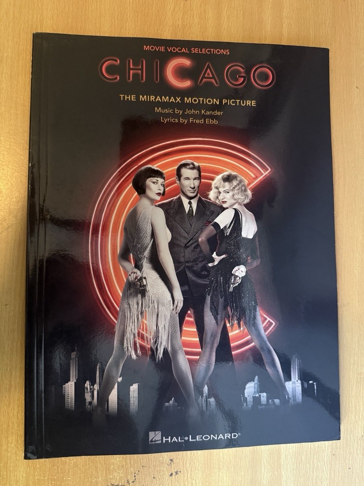 Chicago Movie Vocal Selections Piano Sheet Music Songbook Hal Leonard