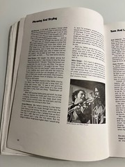 Bluegrass Songbook by Peter Wernick SIGNED Guitar/Banjo 1976 Oak Pub. 130+ Songs