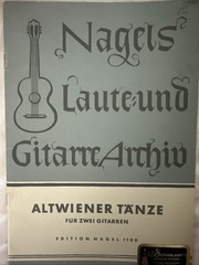 Mozart Haydn Shubert Classical guitar Sheet Music 14 Pieces Nagel -19 Pages 1964