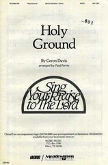 Holy Ground SATB Sheet Music with Piano Accompaniment and Guitar Chords
