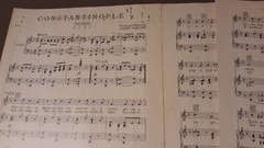 Constantinople Guitar & Piano Sheet Music by Harry Carlton 1928