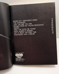 The Stranger Billy Joel Sheet Music Song Book Piano Vocals Guitar Pop Rock M15