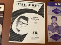 PREMIUM LOT OF 3 SHEET MUSIC BUDDY HOLLY RITCHIE VALENS-7370