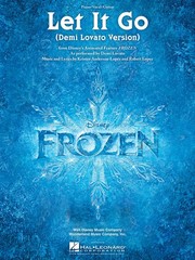 Let It Go Frozen Movie Song Piano Vocal Guitar Sheet Music Demi Lovato Version